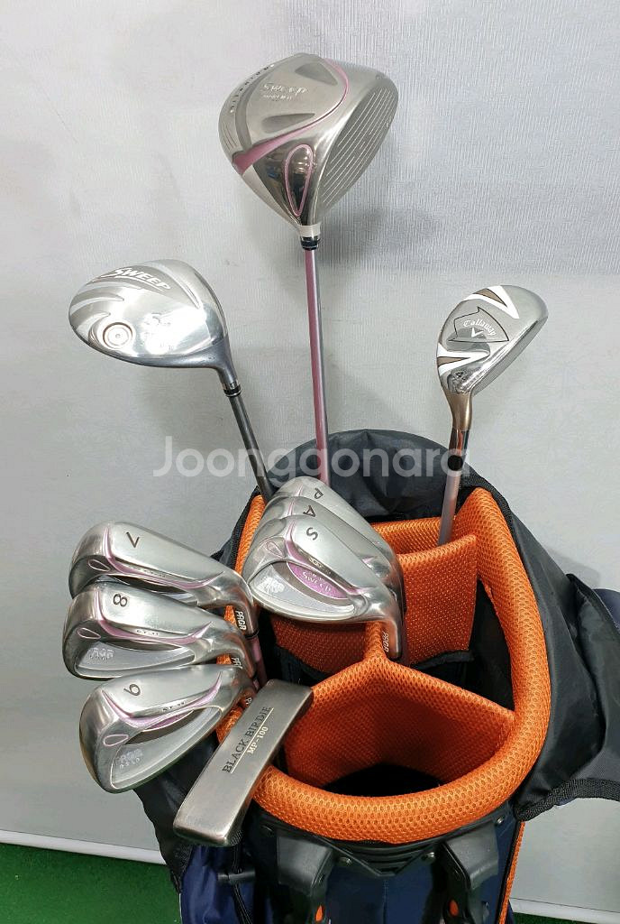PRGR SWEEP 여성용 골프채 풀셋트조합--0