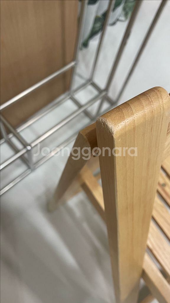 본톤 원목 접이식 의자--1