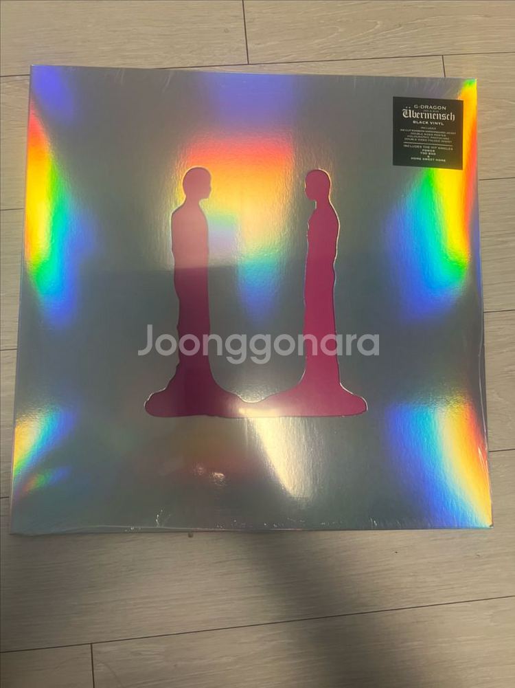 GD(지드래곤) bermensch 수기 넘버링한정판lp--0