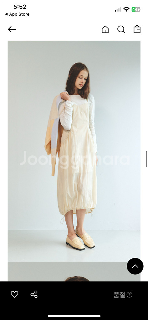 제이청>Hush String Dress_Butter Y--5