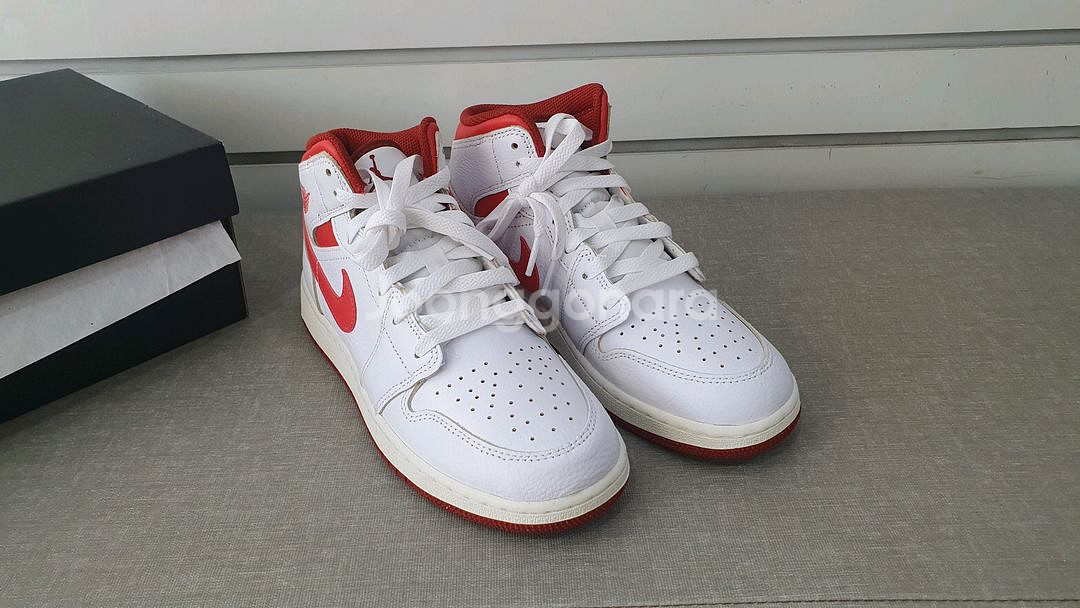 나이키 조던1 미드 듄레드 240,245 새상품--6