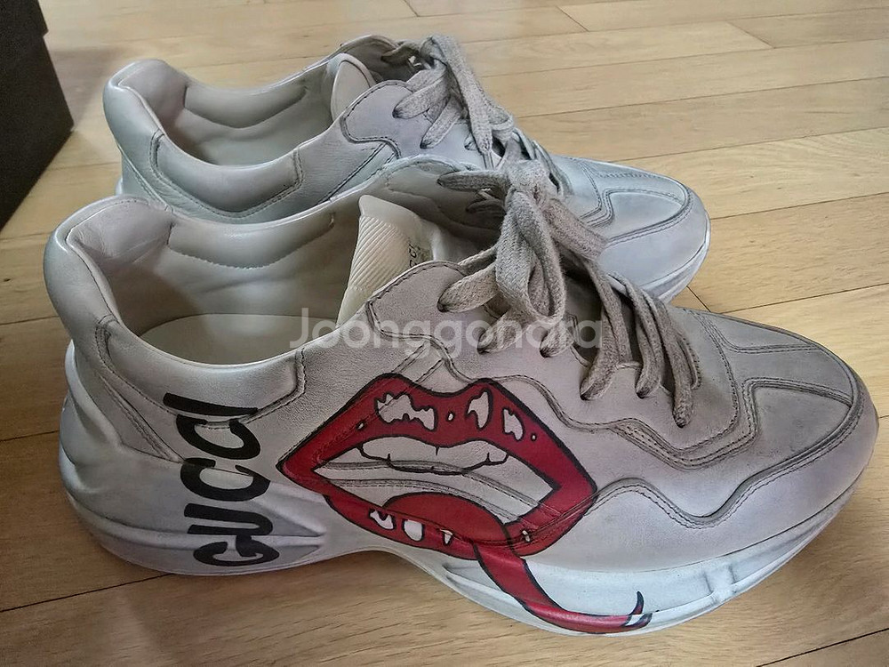 구찌 라이톤 입술 스니커즈--0