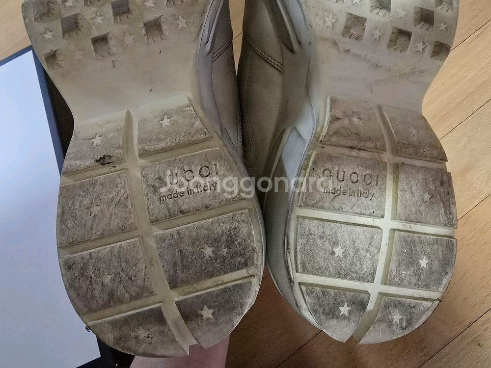 구찌 라이톤 입술 스니커즈--6