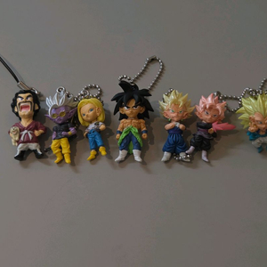 드래곤볼 키링 피규어 일괄 판매