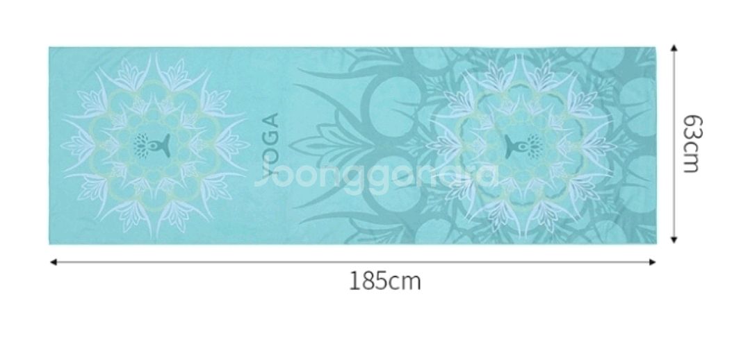 인트라 이노센스 요가매트 커버 타월(185x56cm)--5