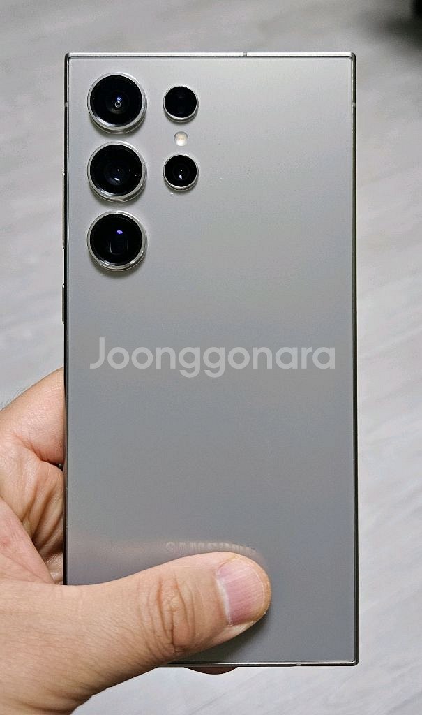 갤럭시 S24울트라 그레이 256GB 싸게 팝니다--1
