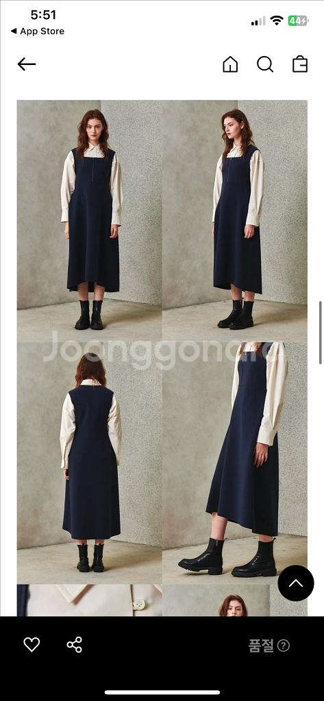 제이청 >Alocia Square Neck Derss_--0