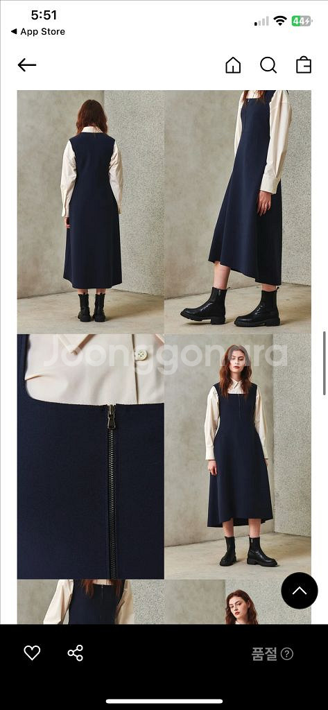 제이청 >Alocia Square Neck Derss_--1