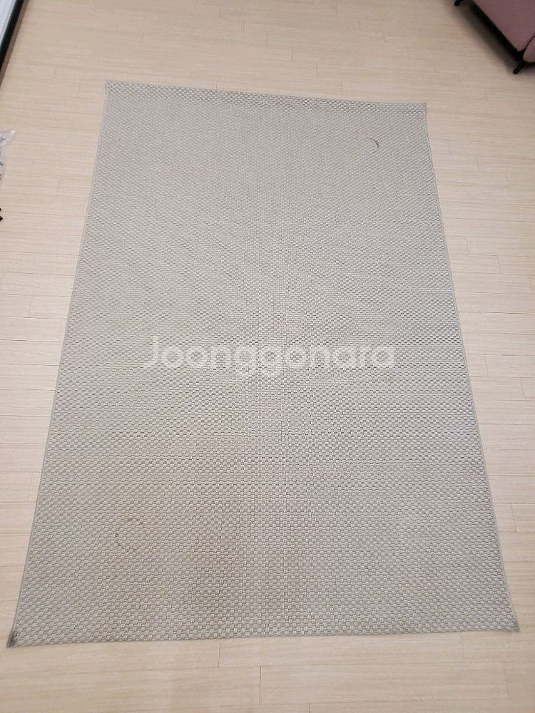 이케아 MORUM 모룸 평직 러그 (서울)--1