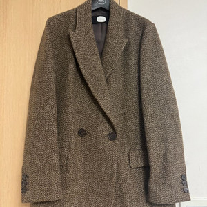 듀엘 헤링본 자켓