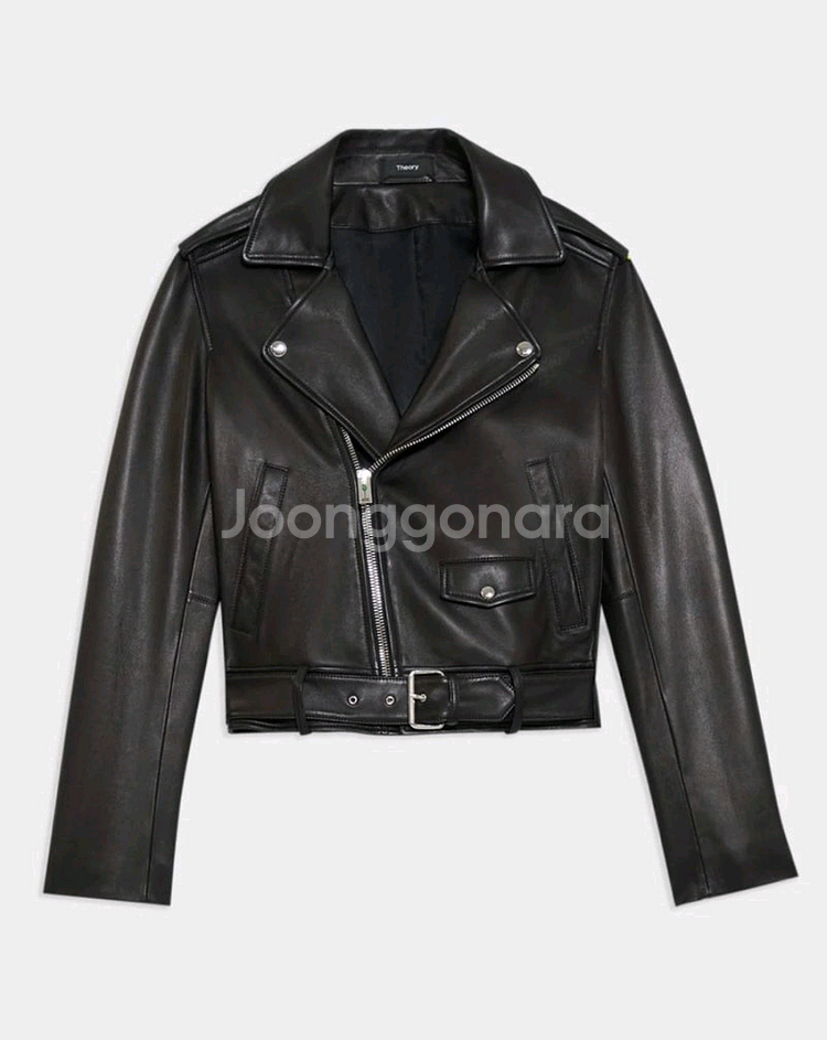 Theory 가죽 자켓 55사이즈--3