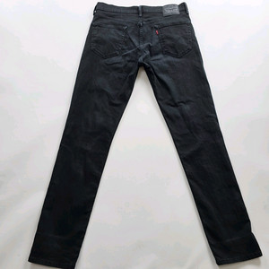 리바이스 청바지 흑청 스판 데님 사이즈34 R1950