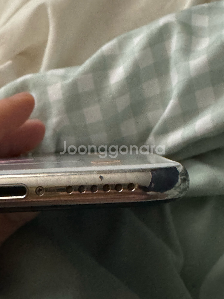 아이폰 x 256gb, 배터리 효율 100 상태 s급--2
