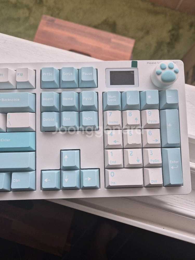 다얼유 A104 PRO 8K 스노우블루 스노우축--3