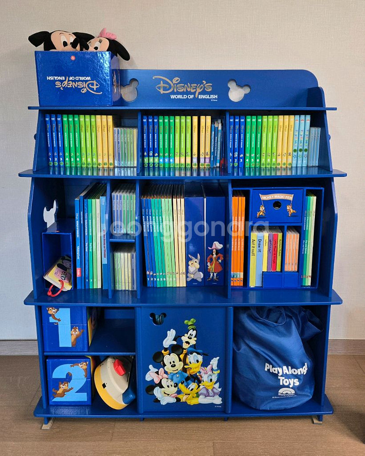 디즈니 월드패밀리잉글리쉬 풀세트-DVD mate 새제품--0