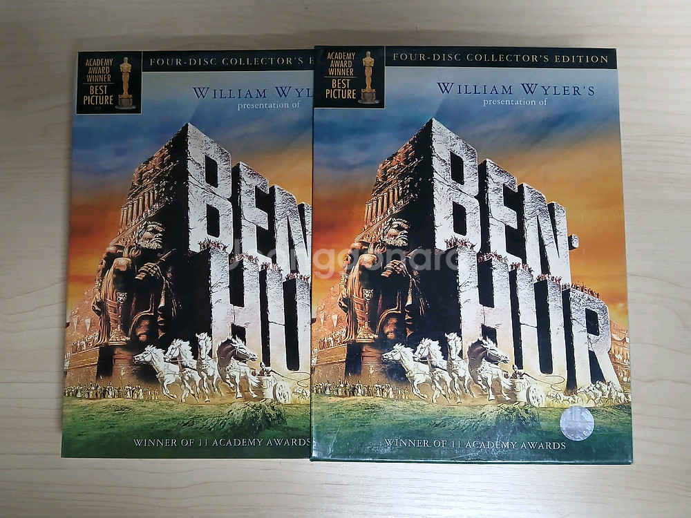 외국판 DVD 4디스크+포토북 특별판 벤허 Benhur--0
