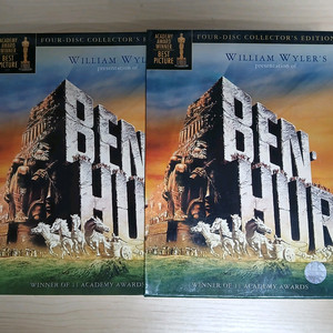 외국판 DVD 4디스크+포토북 특별판 벤허 Benhur