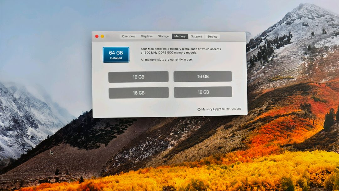 애플 맥 프로 8코어 64GB 1TB--5