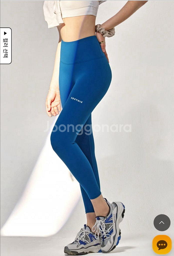 젝시믹스 m(블랙라벨 시그니처 360N 8.5부 레깅스--2