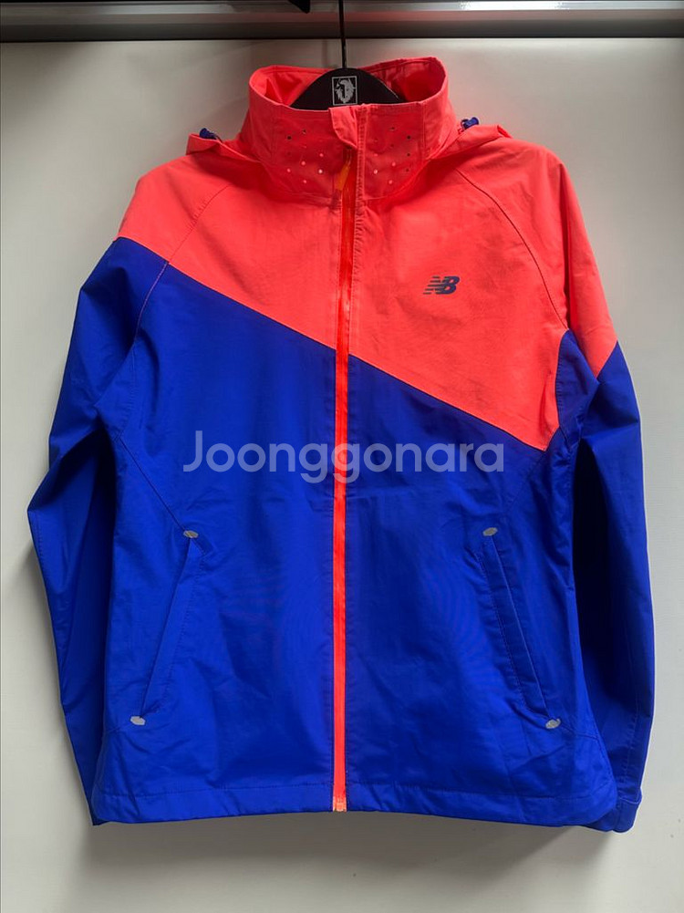 뉴발란스 여성 바람막이 후드 집업자켓 90--0