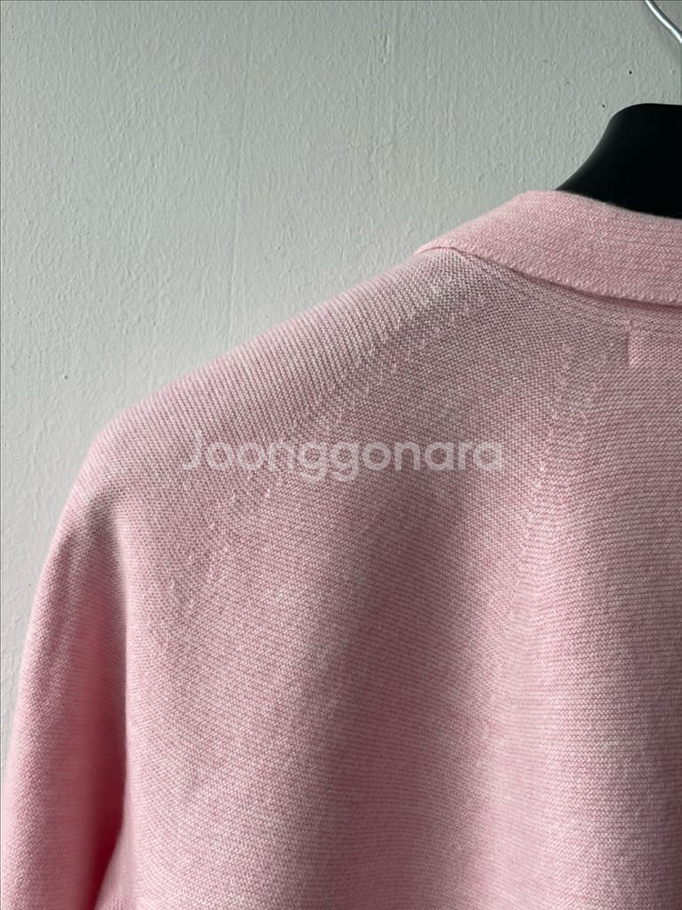 프리미엄 메리노울 홀가먼트 카라니트 라이트핑크(S)--5