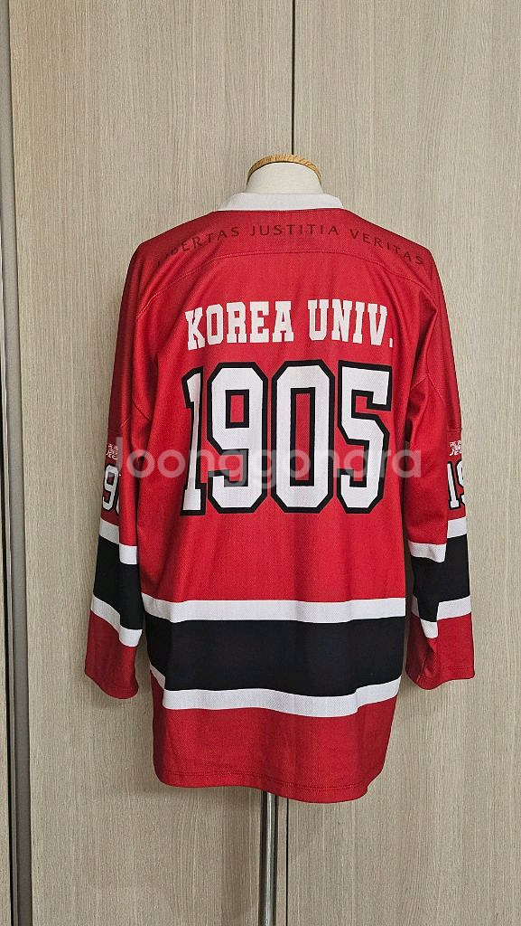 (빈지노착용) 고려대 응원티 아이스 하키복 S(XL)--2