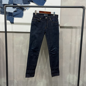 (28인치) 모디파이드 캐주얼 생지 스판 진청바지 데님