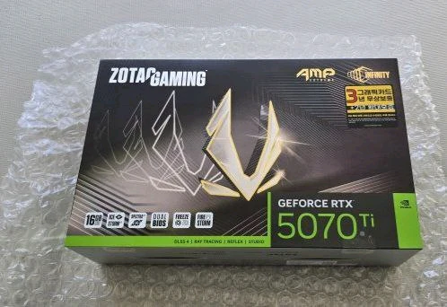rtx amp 5070ti+9800x3d 2개미개봉판매 - 안심되는 중고거래