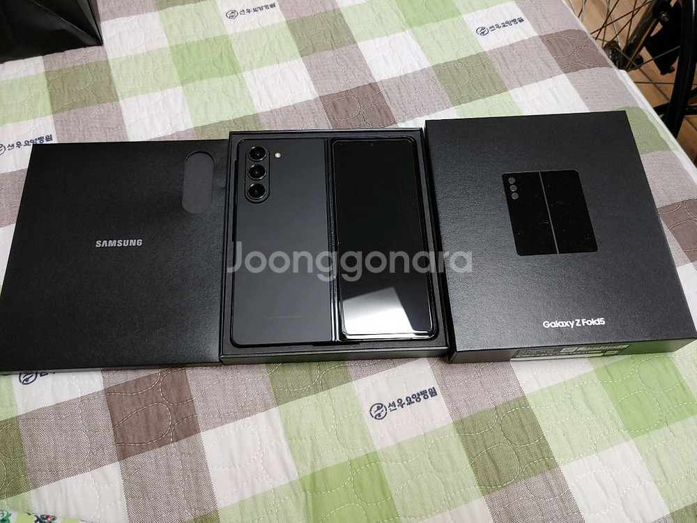 정상해지 A급 자급제 ㅡ 갤럭시 Z폴드5 512GB +--0