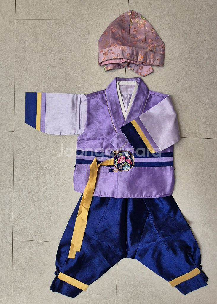 남아 한복 1호 돌 사이즈--1