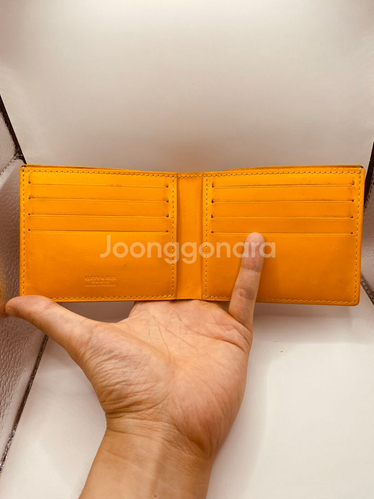 [풀구성] 고야드 빅투와르 반지갑 스폐셜 오렌지--8