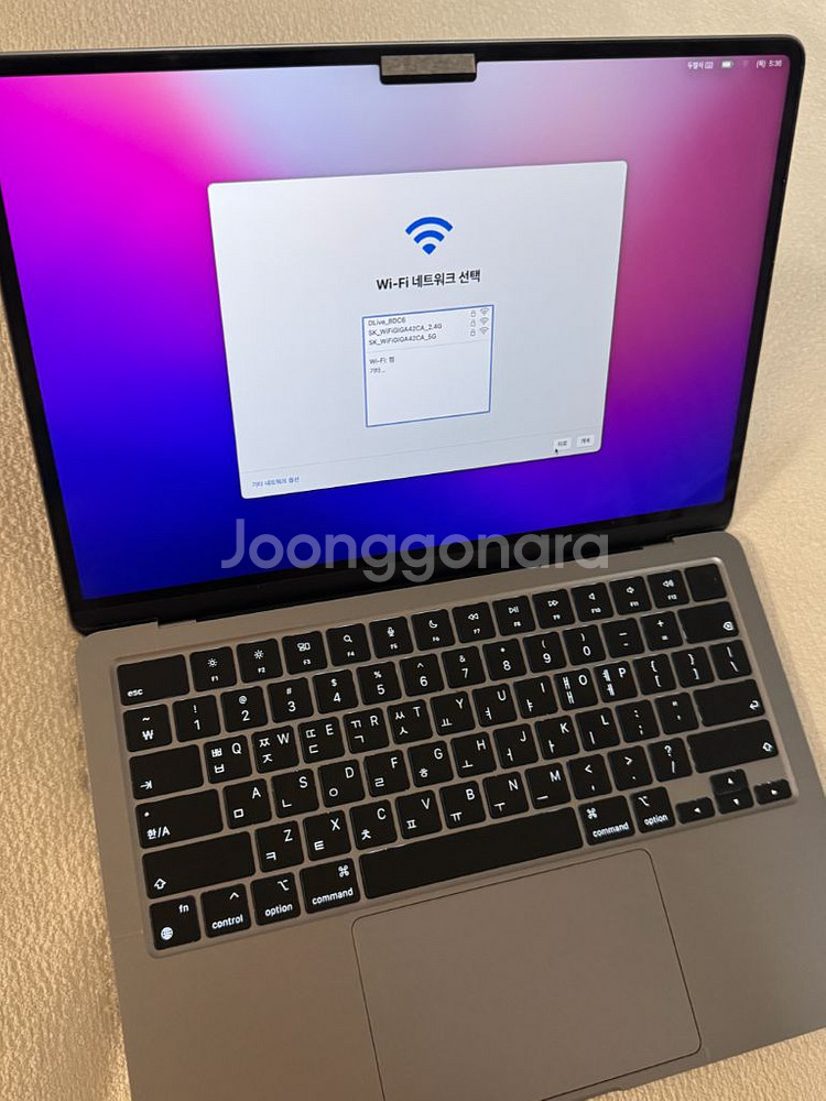 맥북 에어 M2 스페이스그레이--0