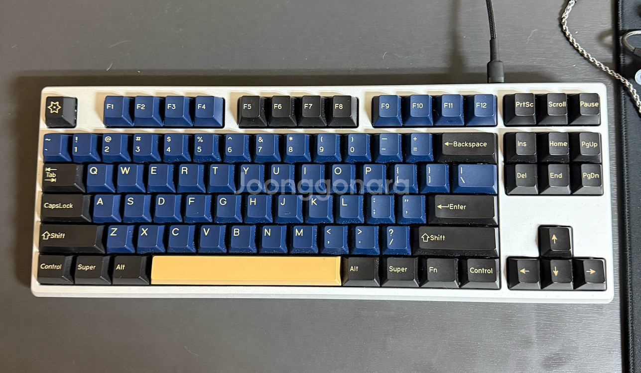 frog tkl 실버 제네시스8k 커스텀키보드--0