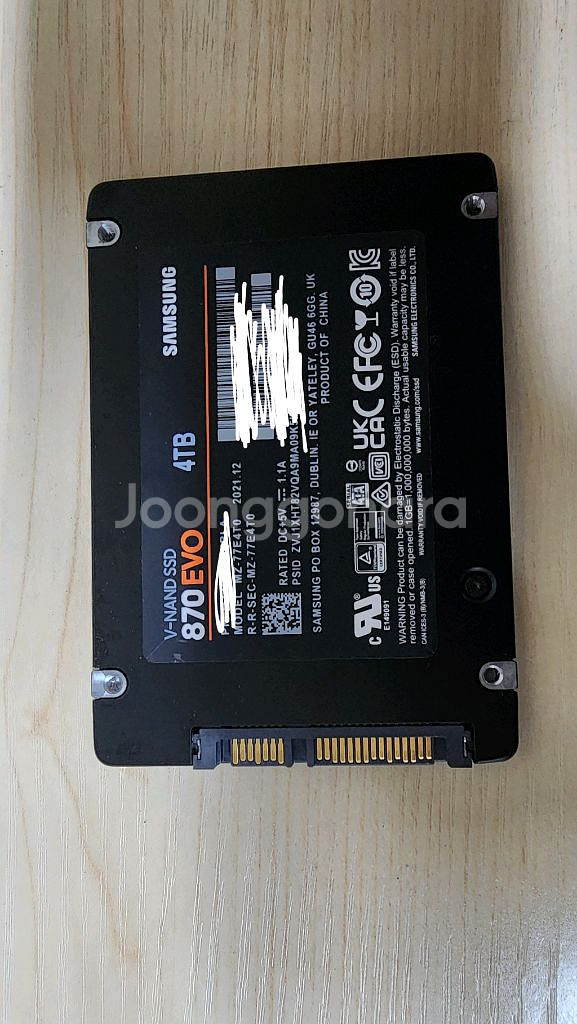 evo870 ssd 4TB 팝니다.--0