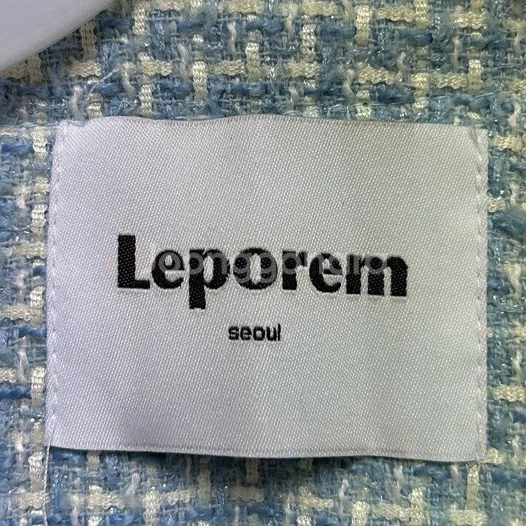 [여자 FREE]Leporem 크롭 트위드자켓--4