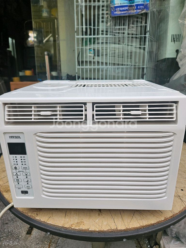 한솔창문형 에어컨HSC-5400P리모컨거치대풀세트--9