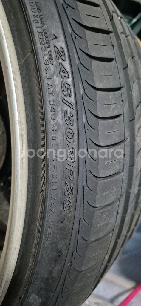 20인치 중고휠타이어ssr사제휠--0
