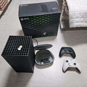 Xbox Series X 풀박스 및 컨트롤러(cd무료)