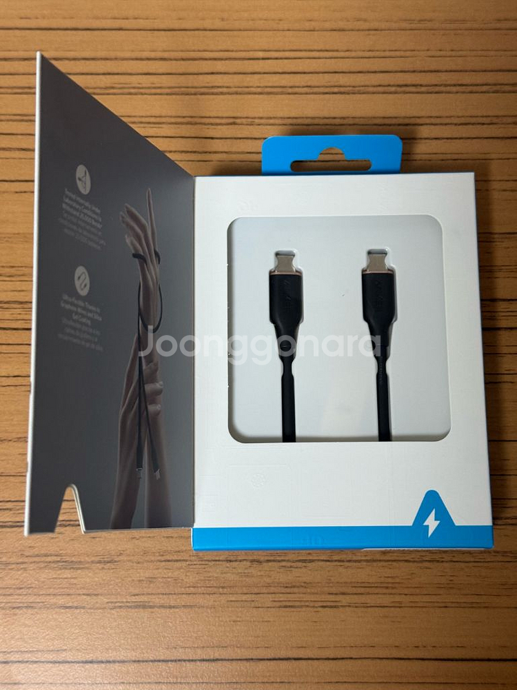 앤커 플로우 C to C 100W 1.8M 충전 케이블--1