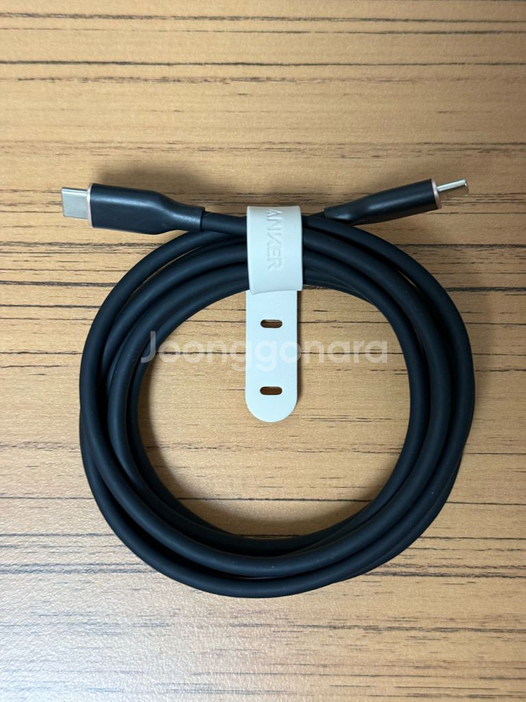 앤커 플로우 C to C 100W 1.8M 충전 케이블--4