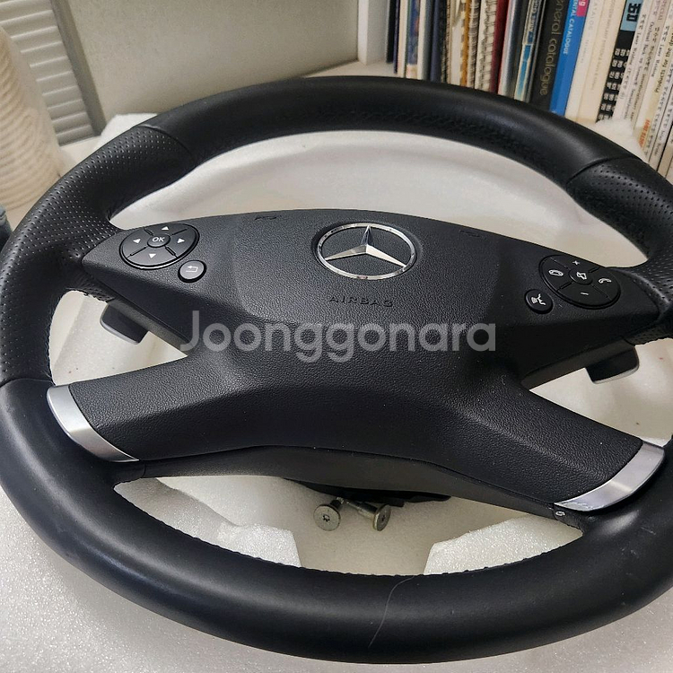 벤츠 w212 e63amg 전기형 핸들 세트--4