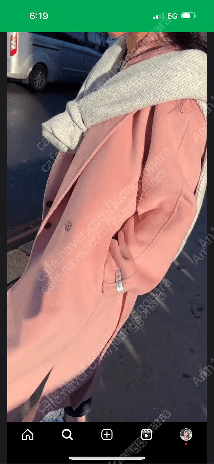 마리마켓 핸드메이드코트(새상품)--7