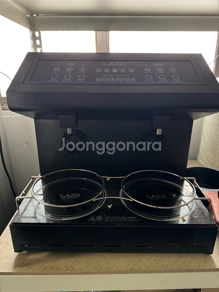 라조 한강라면기계 2구--0