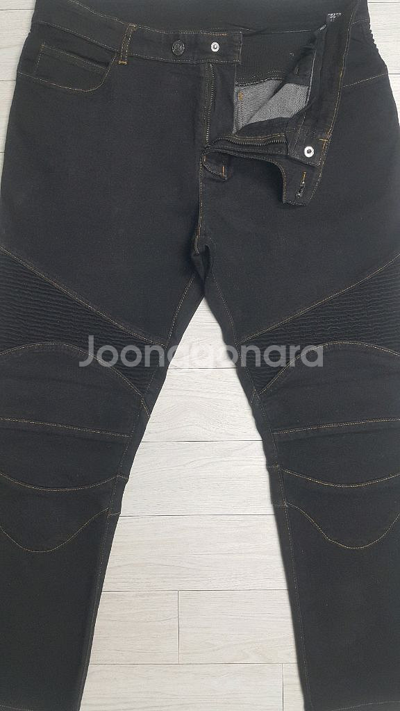 VOLEO 오토바이청바지(사방스판) 36인치 S급!--1