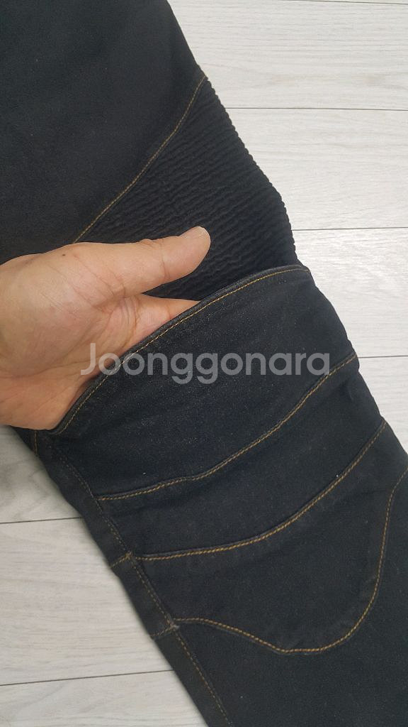 VOLEO 오토바이청바지(사방스판) 36인치 S급!--5