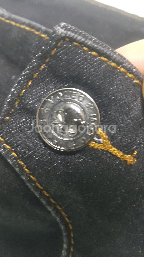 VOLEO 오토바이청바지(사방스판) 36인치 S급!--4