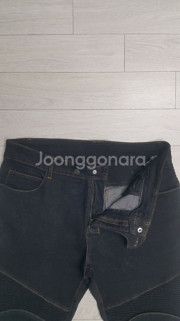 VOLEO 오토바이청바지(사방스판) 36인치 S급!--2