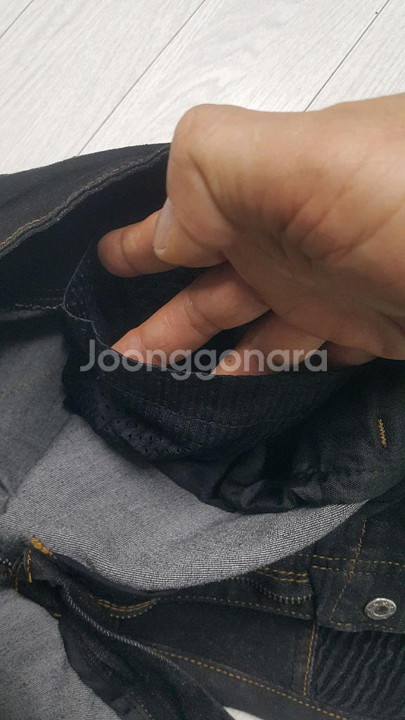 VOLEO 오토바이청바지(사방스판) 36인치 S급!--6