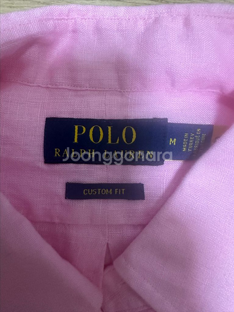 (정품) 폴로 랄프로렌 커스텀핏 린넨셔츠 M--0