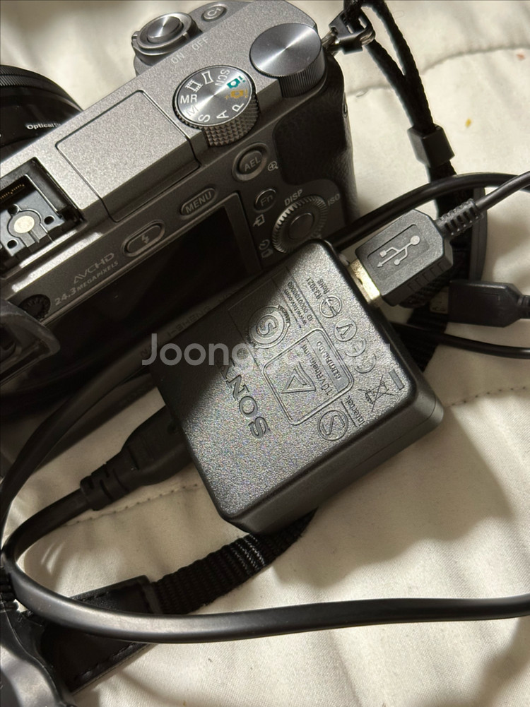 소니 A6000 카메라 번들킷 그레이컬러 컷수 1593--3